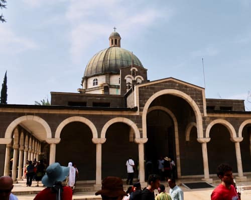 The Church of the Beatitudes in Capernaum |Where Jesus preached his Sermon on the Mount