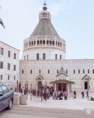 The Basilica of Annunciation in Nazareth|Roman-Catholic church in Galilee region